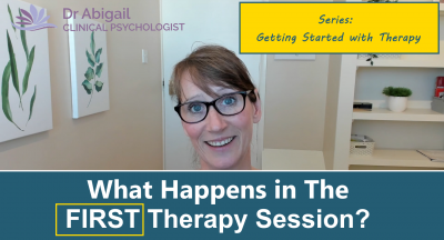What Happens In The First Therapy Session?